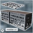 1-PREM.jpg Set of modern modular multi-storey buildings (10) - Modern WW2 WW1 World War Diaroma Wargaming RPG Mini Hobby