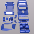 SS Ll ee bee a STL file FALCON GT COUPE INTERCEPTOR MAD MAX 1979 PRINTABLE CAR IN SEPARATE PARTS・3D print design to download