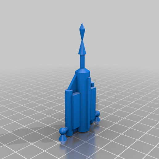 3.75" Action Figure Jetpack 3D model