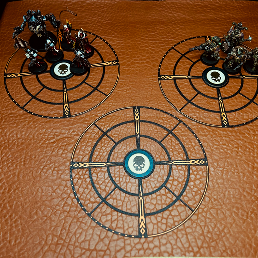 Objective Control Markers – Sci-Fi Wargame Compatible 3D model