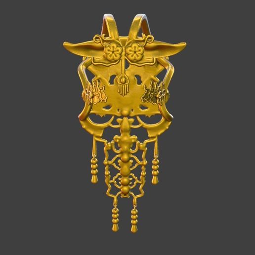 46738.jpg Dragon Headpiece Inspired, Jinafire Long.