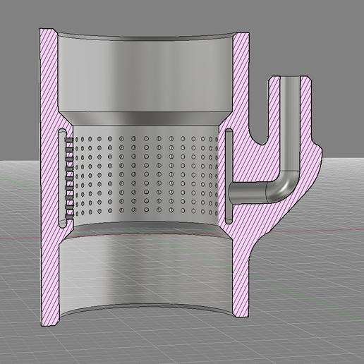 Airlift for HMF (Hamburger Matten Filter) 20mm tube