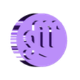 virgosign01.stl Carimbo - Zodíaco