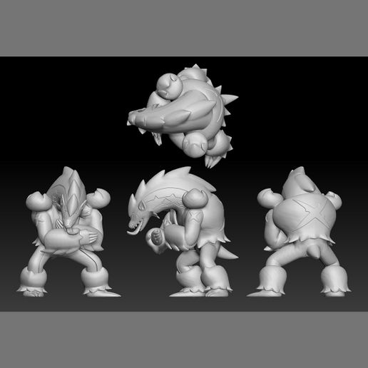 Zigzagoon, Linoone, Obstagoon フィギュアセット PREORDER] 1/20 Resin Figure [YEYU] - Zigzagoon & Linoone