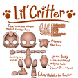 c5.png "Lil Critter" 26-28cm - 3D Printed Ball Jointed Doll