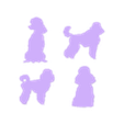 French Juntas.stl French Poodle customizable version 2