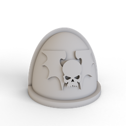 Night-Lords-Shoulder-Pad-1.png Shoulder Pad for MKIV Power Armour (Night Lords)