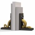 01.jpg Snake Bookend