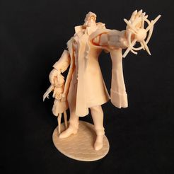 20230531_222944.jpg Fichier STL Clara et Svarog de HONKAI STAR RAIL・Modèle pour imprimante 3D à télécharger