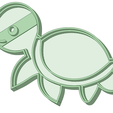 Tortuga bebe_e.png Baby sea turtle cookie cutter