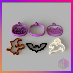 COOKIE_CUTTER_RENDER.png PACK 4 HALLOWEEN COOKIE CUTTERS