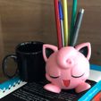 jigglypuff_planter_03.jpg 3D file Jigglypuff Pokemon Planter Pen Holder・3D print object to download