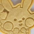 3.jpg Bunny Boy - Easter Cookie cutter with stamp