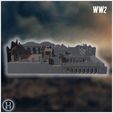 7.jpg Ruins of the Abbey of Monte Cassino (South-East part) (Monte Cassino, Italy) - World War Two Second WWII Western campaign USA UK Germany