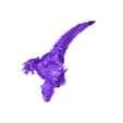 Saurus01FULL.stl FANTASY FOOTBALL LIZARD BLOCKER