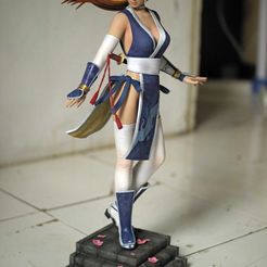 IMG_1001.jpg 3D-Datei Kasumi Dead or Alive Statue Fan-art 3d Printable 3D print model・3D-druckbares Modell zum Herunterladen