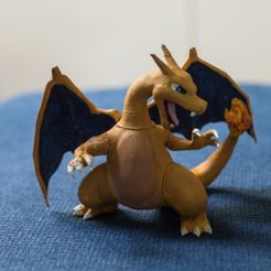 3c0d8b46e8f488760e8948b80512243f_display_large.jpg STL-Datei Charizard kostenlos・Modell für 3D-Druck zum herunterladen