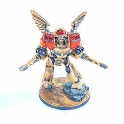 Custom_SoS_Telemon_Belideam_Painted_1.jpg STL file Custom Custodes Sisters of Silence - Bellideam (Telemon)・Model to download and 3D print