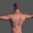 15.jpg 3D file Animated Naked Man-Rigged 3d game character Low-poly 3D model・3D printing design to download, igorkol1994
