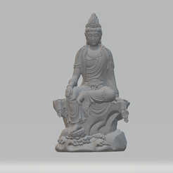 1.png Avalokitesvara Bodhisattva Modèle imprimé en 3D