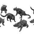 Dire-rats-teeth-2-samples-Mystic-Pigeon-Gaming.jpg dnd Giant Dire Rats and Rat Swarms (resin miniatures)