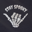Stencil-Wall-Mockup8978967.png STAY SPOOKY - READY TO PRINT! 3D PRINTABLE STENCIL
