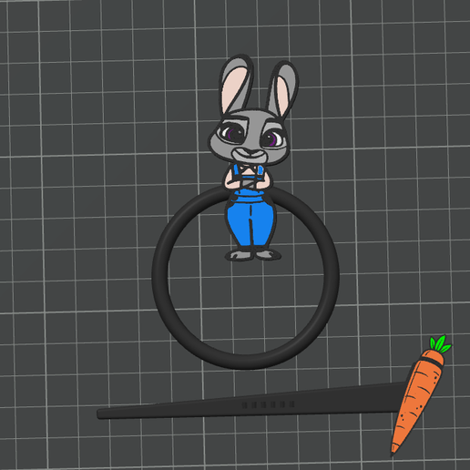 Judy Hopps Hair Pin
