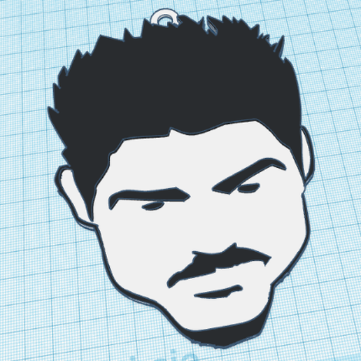 ricardo fort keychain 3D model