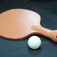Image.jpg 3D Ping Pong Paddle Ball Holder