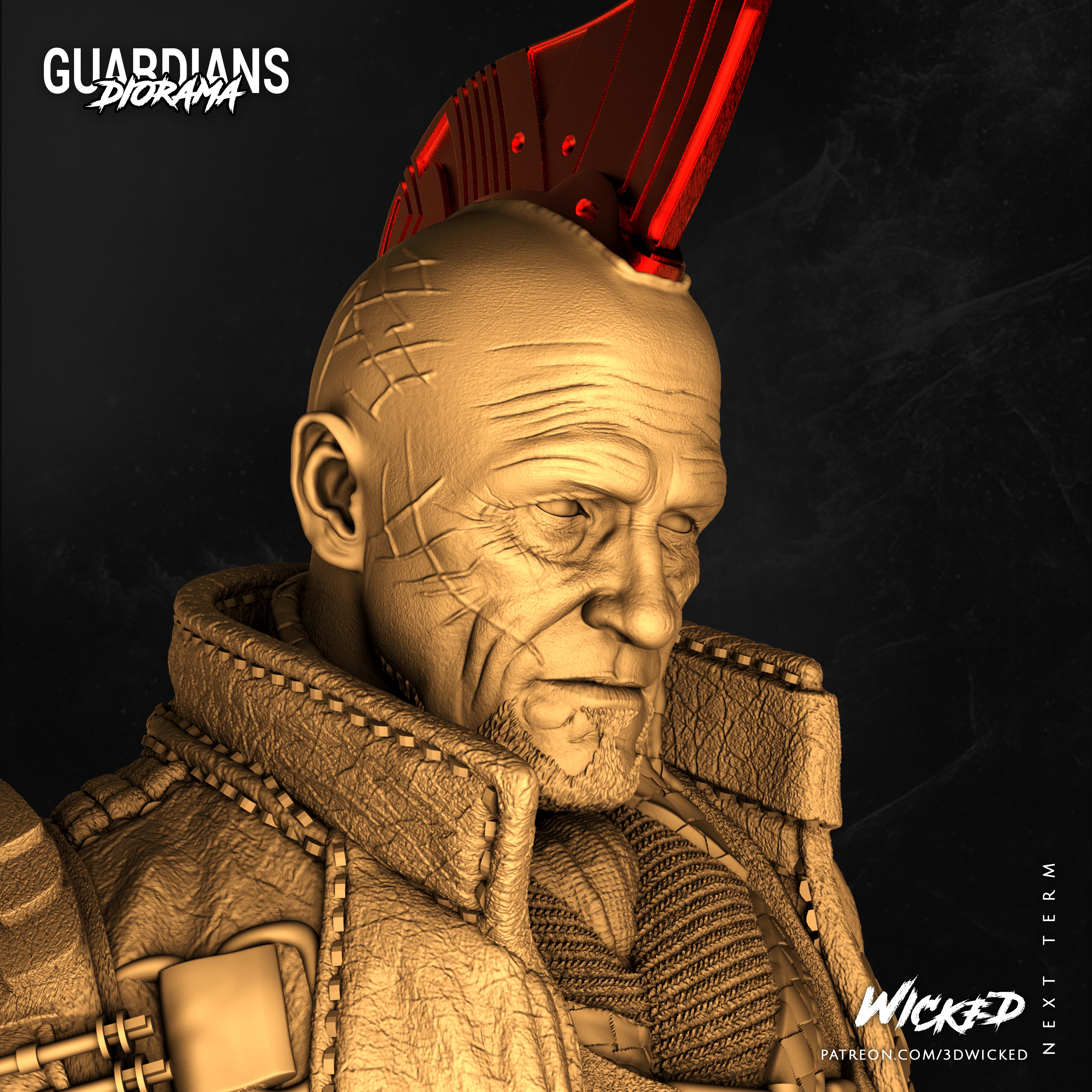 092621-Wicked-September-term-promo-016.jpg Download file Wicked Marvel Yondu Sculpture: Tested and ready for 3d printing • 3D printing template, Wicked