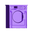 Washing machine.stl Miniature dollhouse washing machine