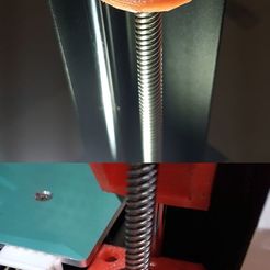 megai3_Zaxis_bearing_stablizer.jpg STL-Datei Anycubic i3 mega - Eine weitere Z-Achse mit Anti-Taumel-Lagerung und Leitspindel kostenlos・Modell zum 3D-Drucken zum herunterladen