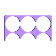 PodHolder_Back.stl Plateau pour dosettes de café Nespresso
