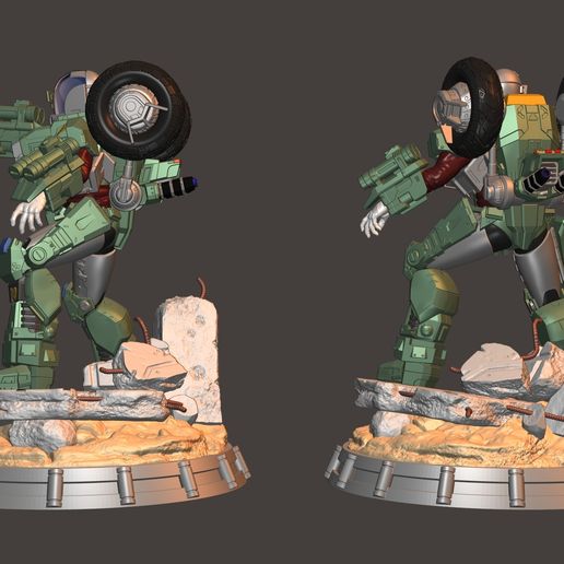 🌀 Robotech Cyclone・ STL File for 3D printing・Cults