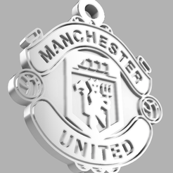 Manchester-United.png Manchester United Keychain/Pendant/Charm