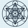 metatron-tetrahedron.png Sacred geometry, Flower of Life, Seed of Life, Metatron's Cube, Merkaba, platonic solids PACK of 7 models