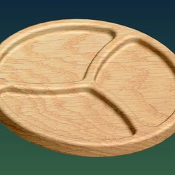 D_300_3.jpg Archivo STL Portabotellas (platos)・Objeto de impresión 3D para descargar