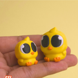 6.png Niedlicher Entenanhänger, Schlüsselanhänger - puffy