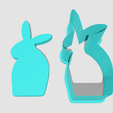Shapr-Image-2024-03-22-115409.png Bunny cutter, stamp, Easter bunny shape cutter, Cookie cutter, Polymer Clay Cutter, jewelry making