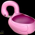 ISO5.jpg Cute flamingo pot