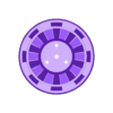 front_wheel_1_bearing_693zz.STL Wheel for Rc Car Hexagon 12 diameter 9cm