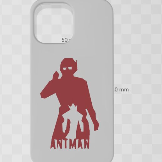 iPhone 13 Case Pro Max - Ant Man 3D model
