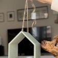 minimalist-3D-printed-bird-feeder-birdhouse.jpg FEATHRA comedero para pájaros I pajarera