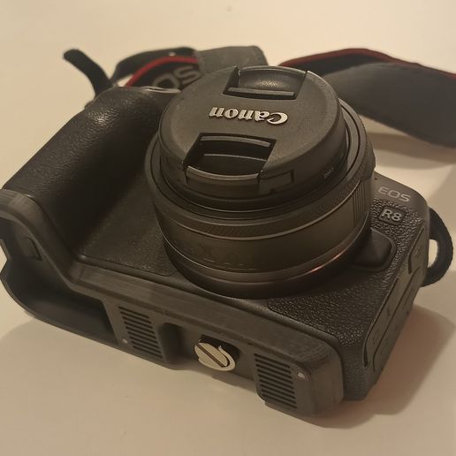 👽 Extensor do punho da Canon R8・Arquivo STL para Impressão 3D・Cults