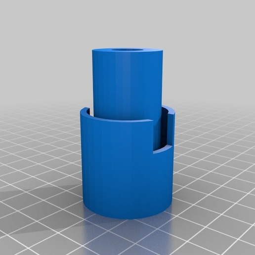 Download free STL file End plate dowel holder • Template to 3D print