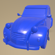 A001.png CITROEN 2CV 1970 PRINTABLE CAR IN SEPARATE PARTS