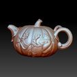 pumpkinChineseTeapot1.jpg tetera de calabaza