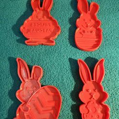 IMG-20210220-WA0027.jpg Archivo STL cortante conejos de pascua・Modelo de impresora 3D para descargar
