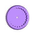 Spur_Gear_54_teeth_Mittnehmer_PLA.stl wind-up Bathtub Boat V5 - with benchmark test - Badewannen Boot zum Aufziehen - Funktionsfähig