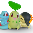 download-4.png Totodile | Chikorita | Cyndaquil - IMPRESIÓN 3D